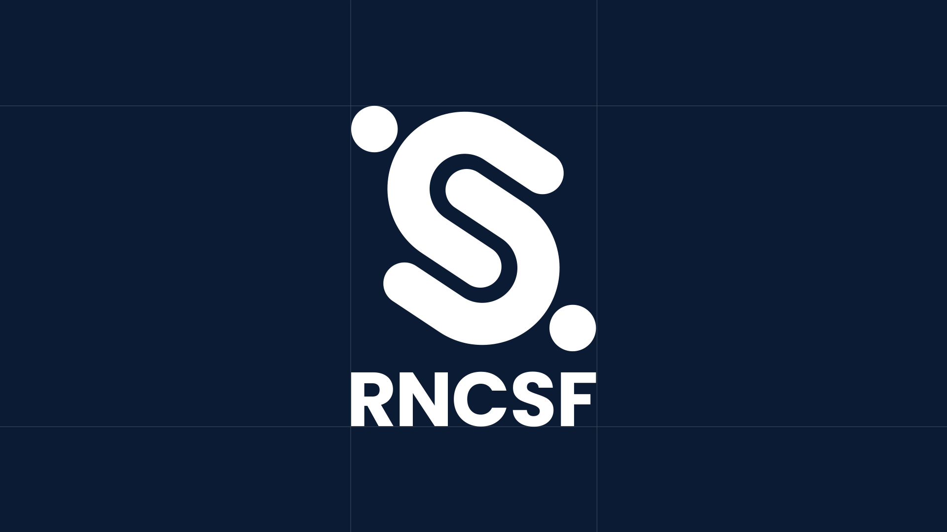 Animated RNCSF logo construction