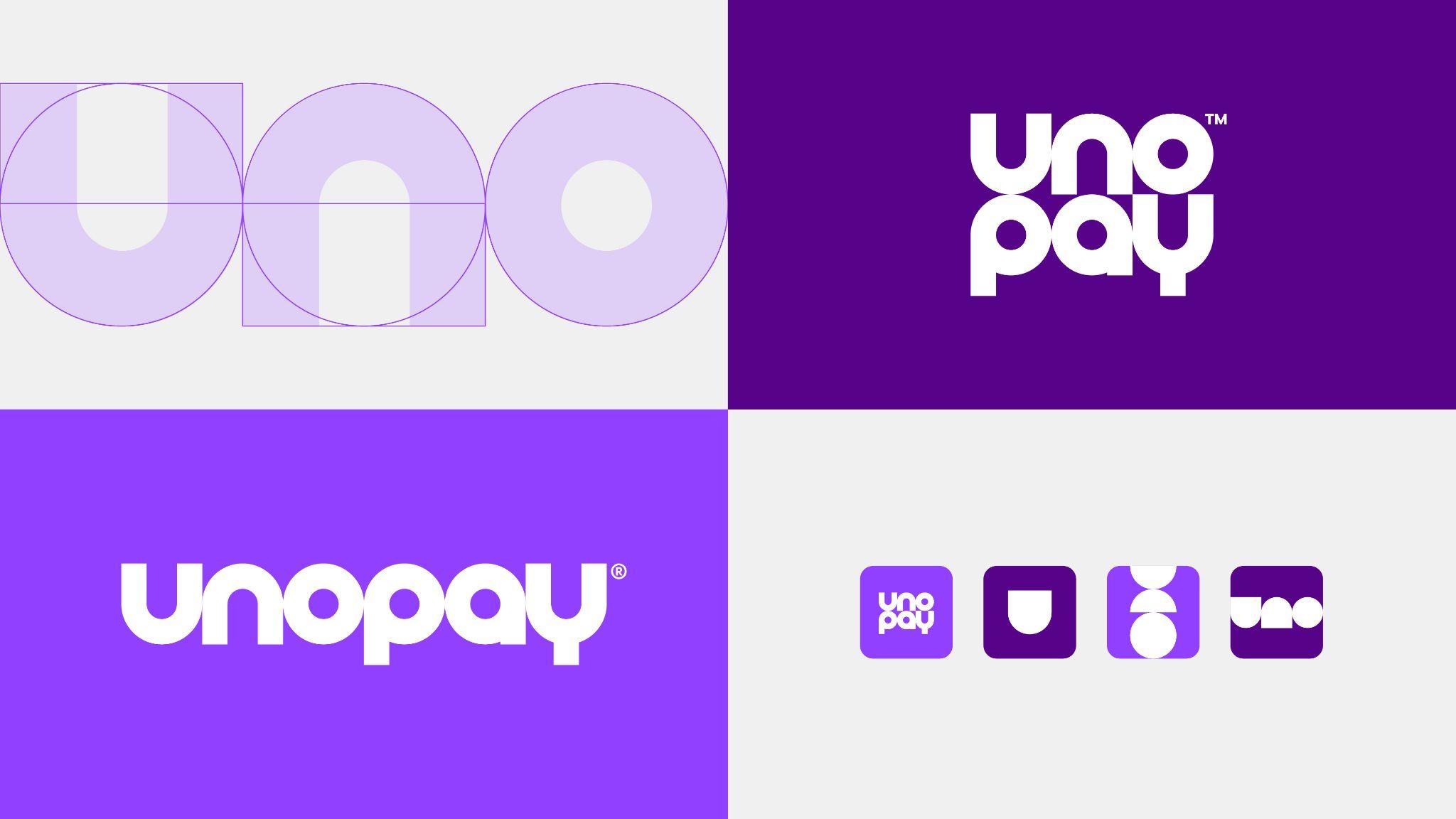 UnoPay identity and app icon system
